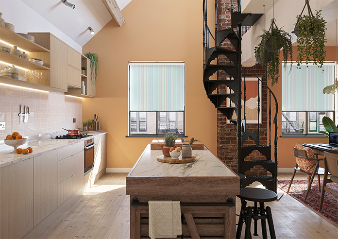 Coastal Stripe, Bantham - Twist&Fit Roller Blind - Image 8